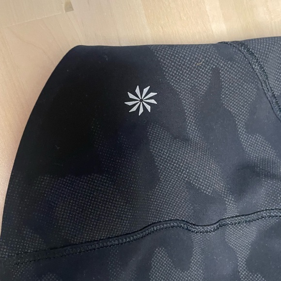 Athleta Run With It Reflective Camo printed 3.5 in seam shorts - Picture 3 of 5